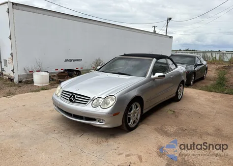 2004 Mercedes-Benz Clk 320 из США, поврежденный, VIN WDBTK65G04T026049